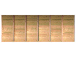 Zeige Details für Rückwand für Doppelcarport Bild von Rückwand für Doppelcarport