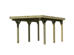 Zeige Details für Karibu CLASSIC Einzel Carport 1 Bild von Karibu CLASSIC Einzel Carport 1