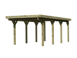 Zeige Details für Karibu CLASSIC Einzel Carport 2 Bild von Karibu CLASSIC Einzel Carport 2