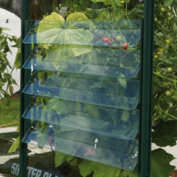 Zeige Details für Vitavia Lamellenfenster für Gewächshäuser dunkelgrün Bild von Vitavia Lamellenfenster für Gewächshäuser dunkelgrün