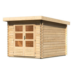Zeige Details für Karibu 28 mm Blockbohlen Gartenhaus Bastrup-4 Bild von Karibu 28 mm Blockbohlen Gartenhaus Bastrup-4