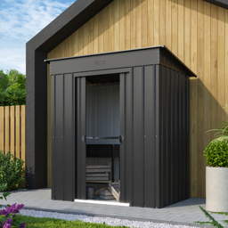 Zeige Details für Globel Metall-Gerätehaus Pultdach Skillion Bild von Globel Metall-Gerätehaus Pultdach Skillion