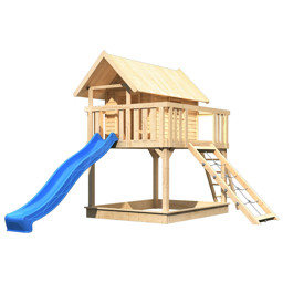 Zeige Details für Karibu Stelzenhaus Fidel inkl. Rutsche und Kletteranbau Bild von Karibu Stelzenhaus Fidel inkl. Rutsche und Kletteranbau