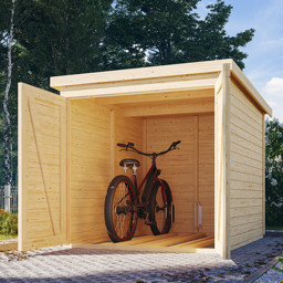 Zeige Details für Sparset Karibu RadHaus 3 inkl. Dachbedeckung Bild von Sparset Karibu RadHaus 3 inkl. Dachbedeckung