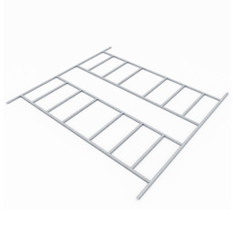 Bild von Pergart Fundamentbodenrahmen für Metallgerätehaus