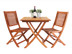 Bild von Cordoba Set mit Tisch 70 x 70 cm und 2 Stühlen