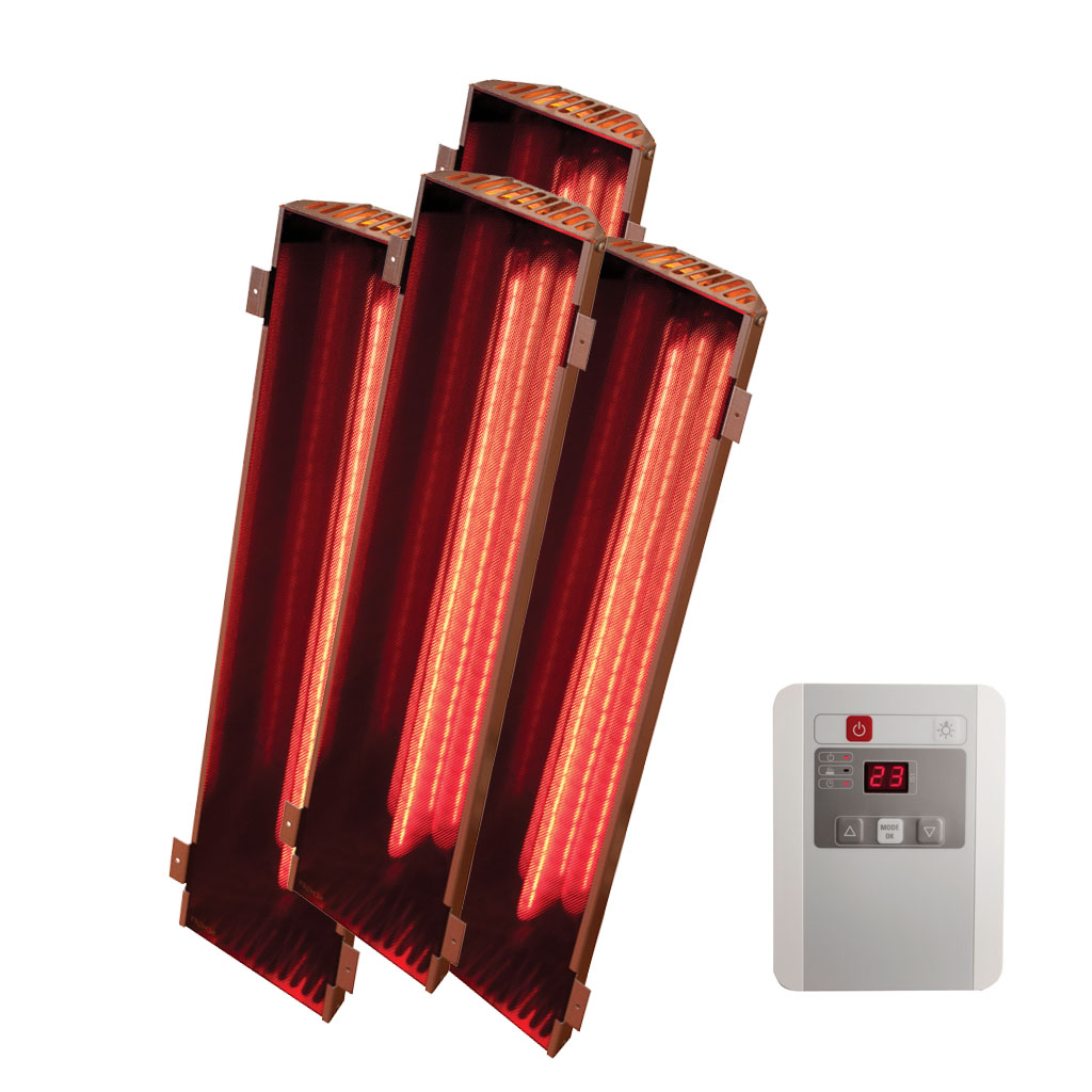 Bild von Karibu Infrarot VITAMY® Strahler inkl. Steuergerät Set B