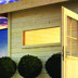 Bild von Karibu 40 mm Saunafenster 122 x 42 cm