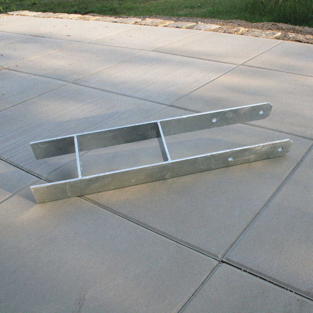 Bild von 6er Set H-Pfostenanker 12 x 12 x 60 cm