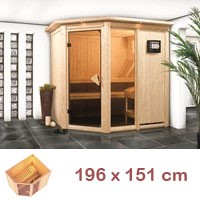 Bild für Kategorie Karibu System Sauna Fiona 1