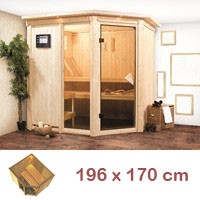 Bild für Kategorie Karibu System Sauna Fiona 2