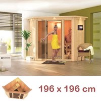 Bild für Kategorie Karibu System Sauna Flora 1