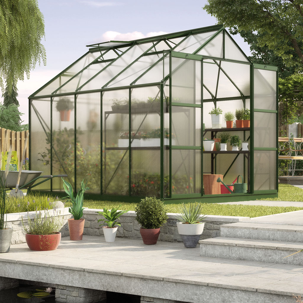 Bild von Mai Angebot Vitavia Gewächshaus Uranus 8300 Smaragd