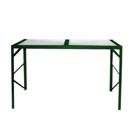 Bild von Vitavia HKP Aluminium Tisch für Gewächshauser 1 Ablage dunkelgrün