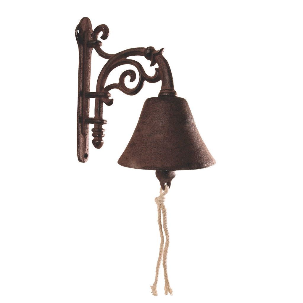 Bild von nostalgischer Türglocke Blume