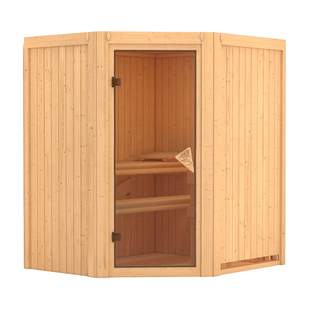 Bild von Karibu 68 mm System Sauna Taurin