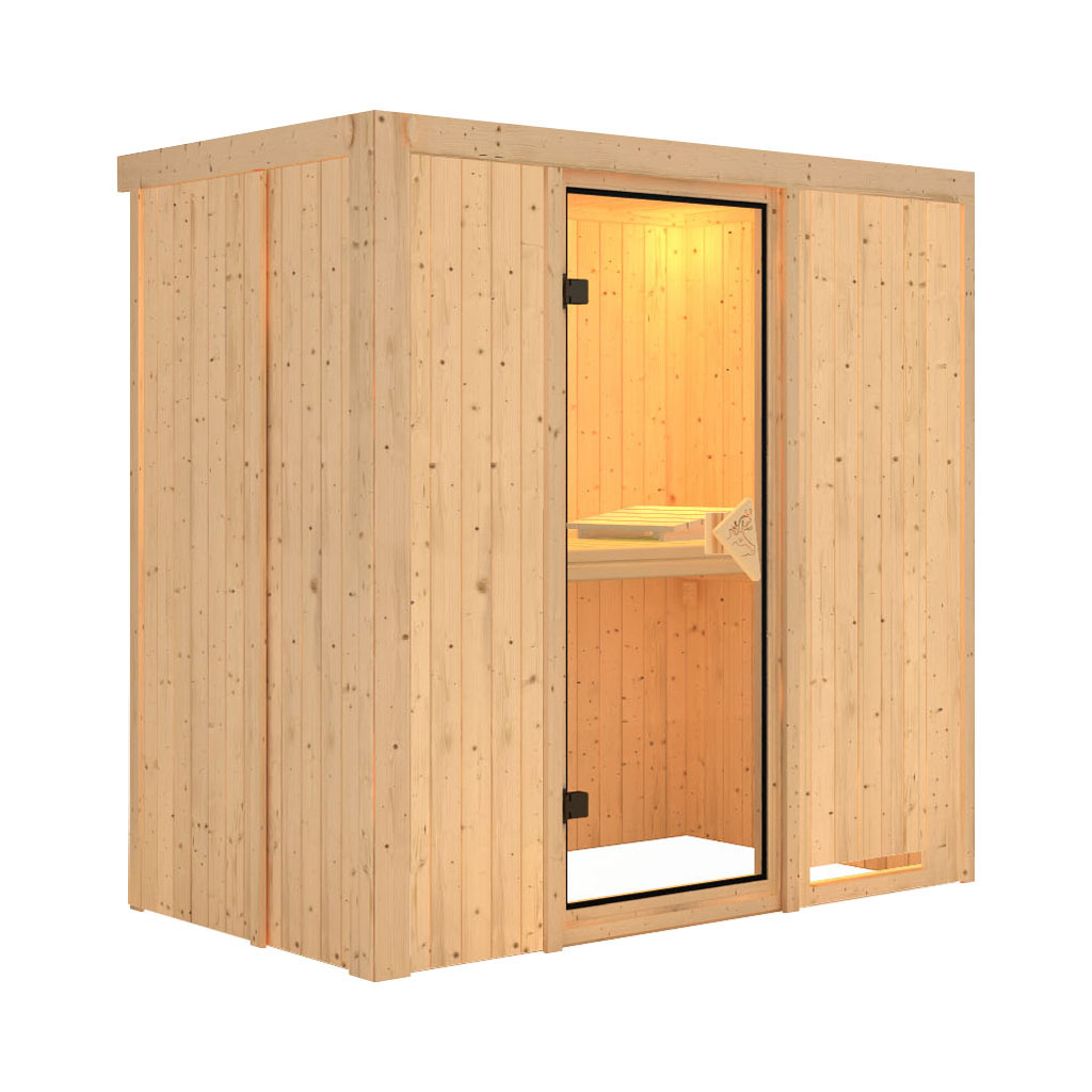 Bild von Karibu Angebot 68 mm System Sauna Selina