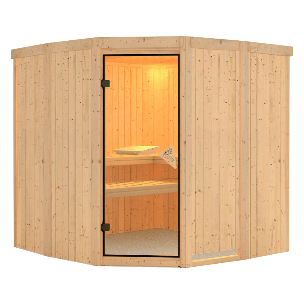 Bild von Karibu 68 mm System Sauna Simara 1