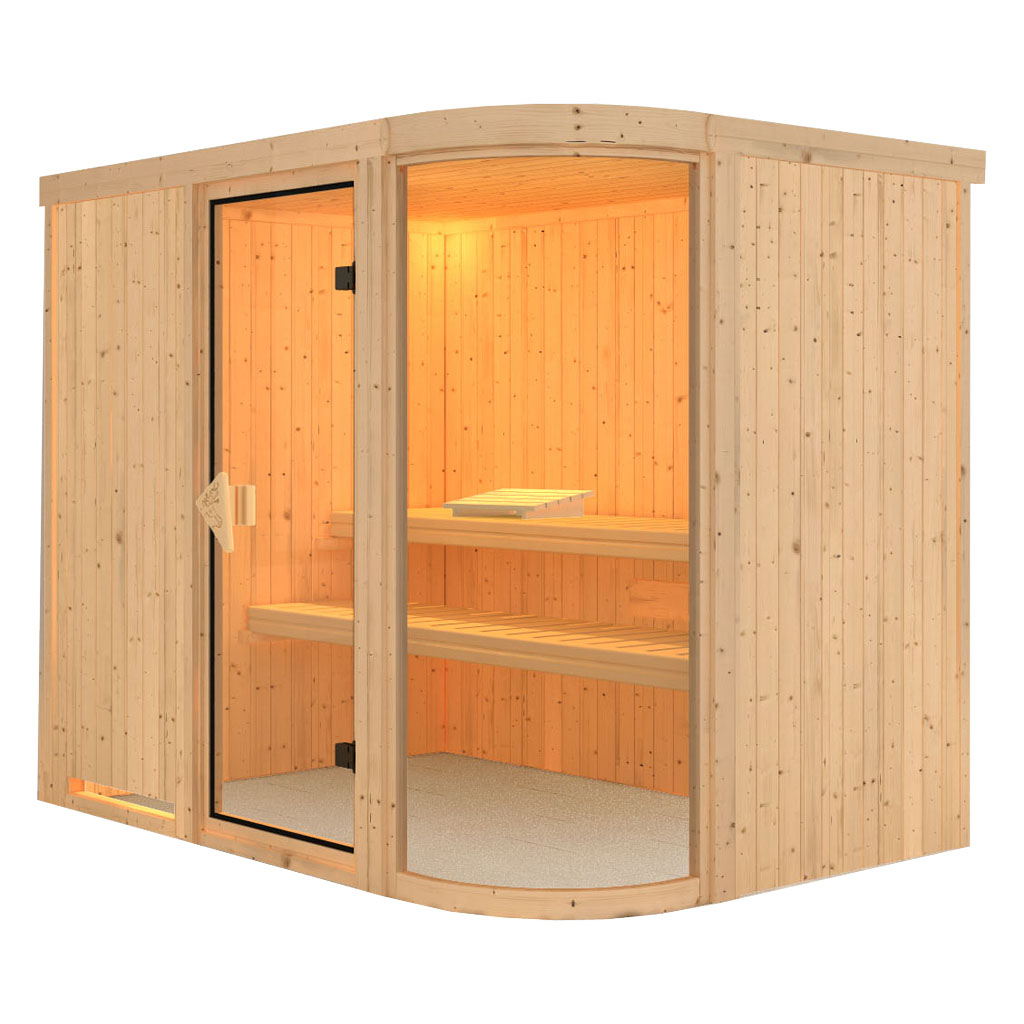 Bild von Karibu 68 mm System Sauna Parima 4