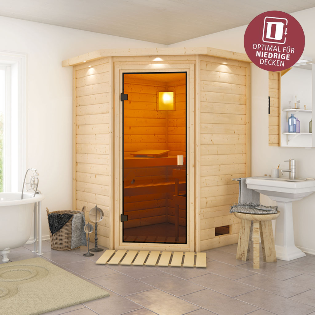 Bild für Kategorie Woodfeeling Massivsauna Aurel