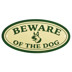 Bild von Blechschild Beware of the Dog