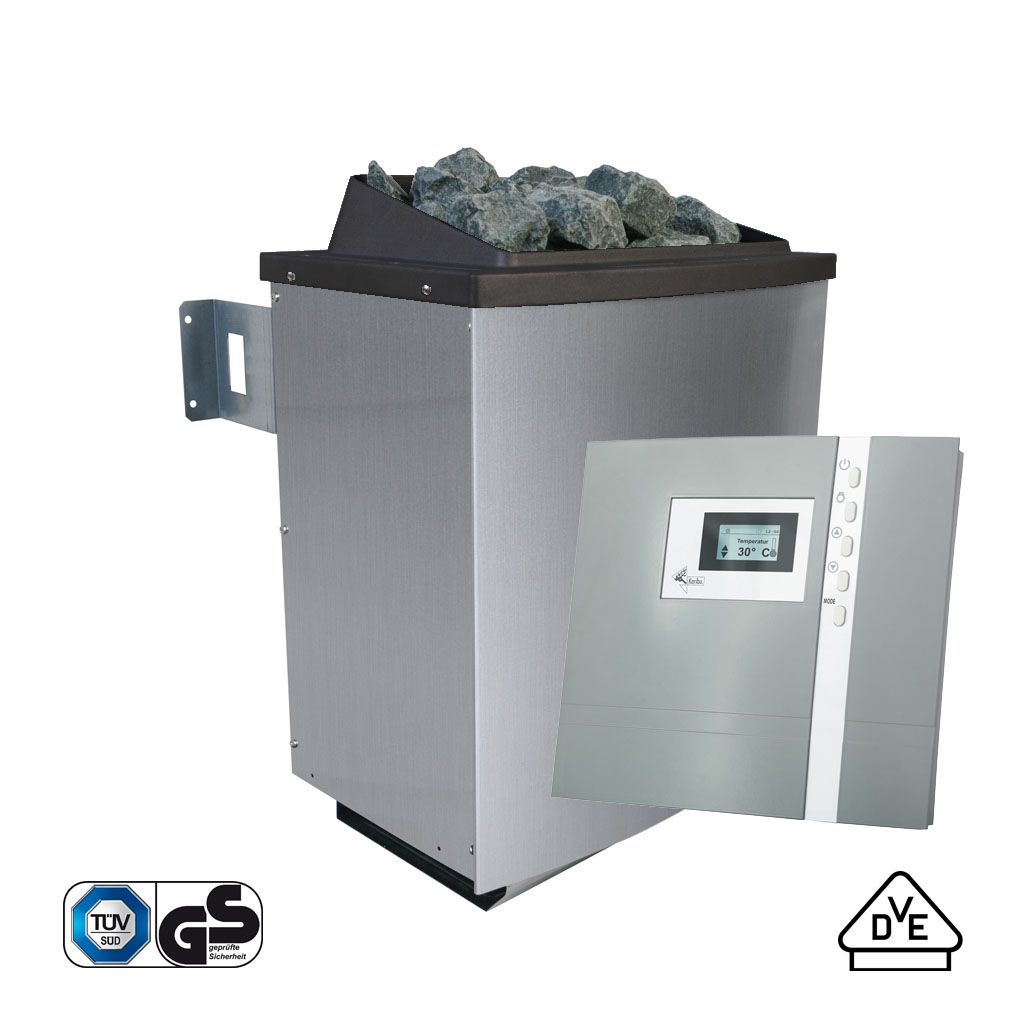 Bild von Saunaofen 9 kW mit elektronischer Außensteuerung Premium
