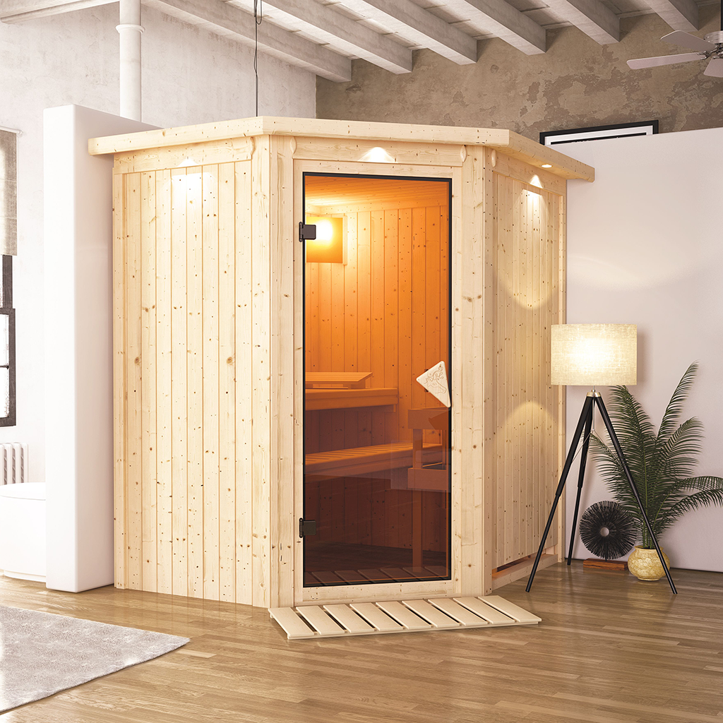 Bild von 230 Volt Karibu System Sauna Tonja