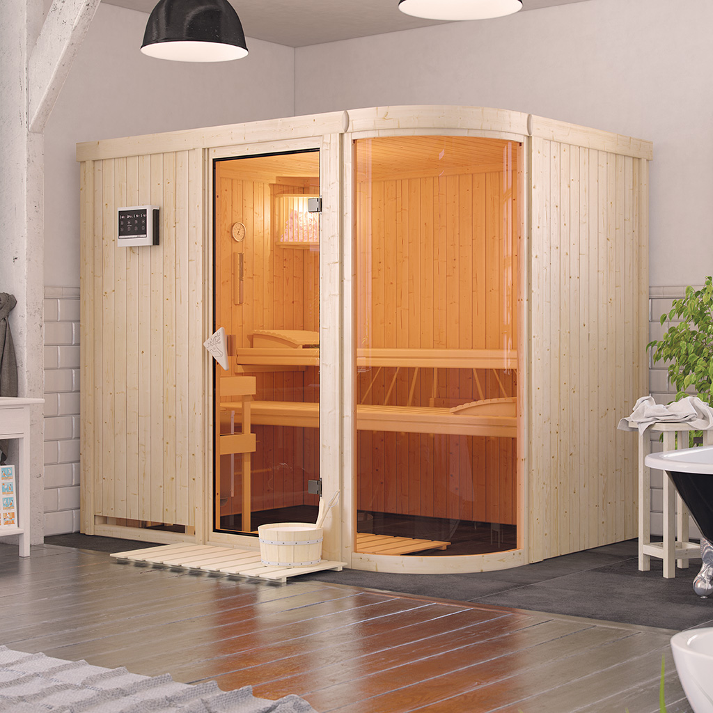 Bild von Karibu 68 mm System Sauna Parima 4