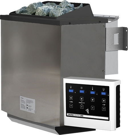 Bild von GRATIS BIO Saunaofen 9 kW mit elektronischer Außensteuerung EASY
