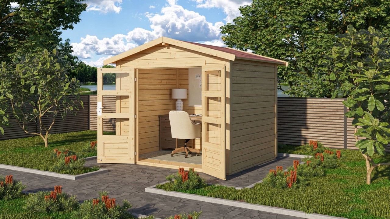 Bild von Express Angebot 19 mm Karibu Gartenhaus Grenada