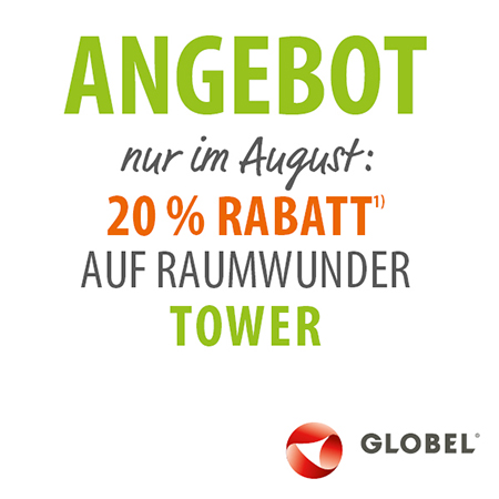 Globel Metall-Gerätehaus Tower