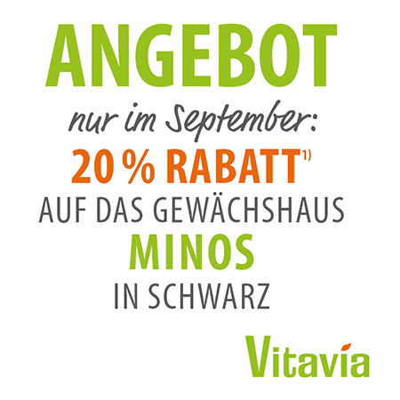 Vitavia Gewächshaus Minos