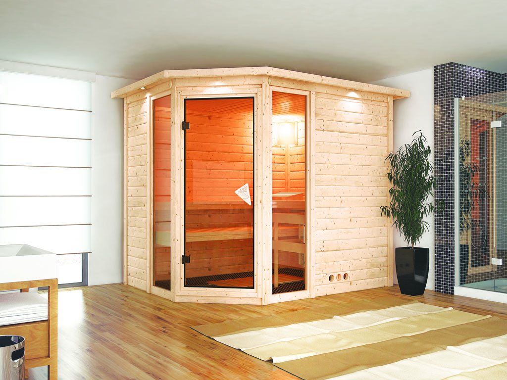 Bild für Kategorie Karibu Massiv Sauna Sinai 3